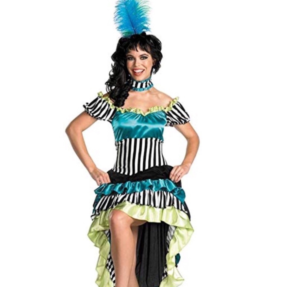 Can-Can Cutie Costume 3pc